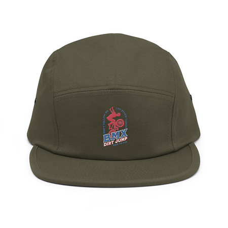 [ID: 92-G244] BMX Dirt Jump - Extreme Sports 5 Panel Cap