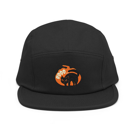 [ID: 92-G251] Boo - Scay Cute Cat 5 Panel Cap