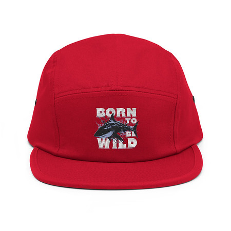 [ID: 92-G264] BORN TO BE WILD 5 Panel Cap