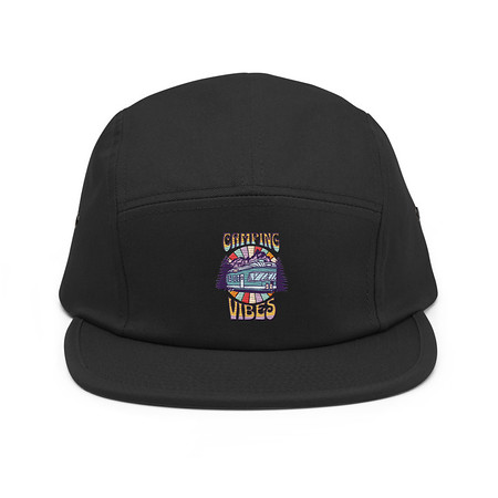 [ID: 92-G327] Camping Vibes 5 Panel Cap