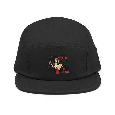[ID: 92-G348] Cats Stealing the Spotlight 5 Panel Cap