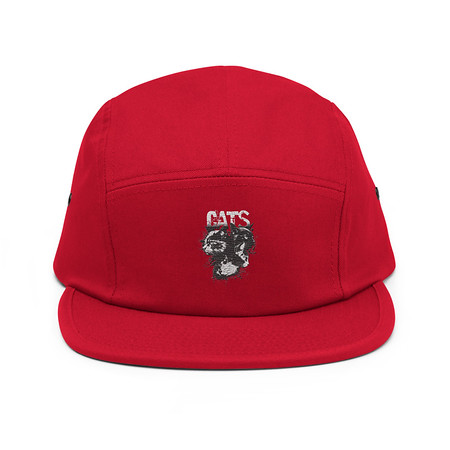 [ID: 92-G349] Cats 5 Panel Cap