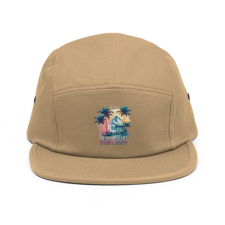 [ID: 92-G391] Coconut Cottage 5 Panel Cap