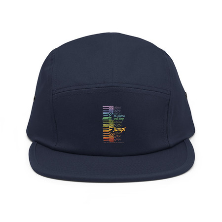 [ID: 92-G410] Colorful Retro Keyboard 5 Panel Cap