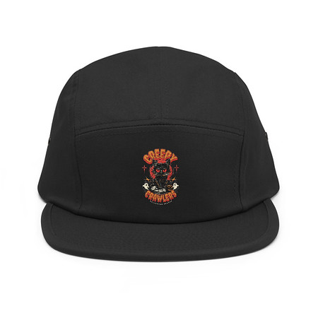 [ID: 92-G437] Creepy Crawlers Halloween 5 Panel Cap