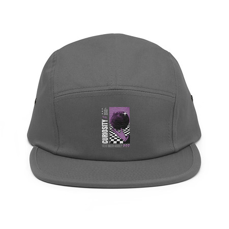 [ID: 92-G442] Curiosity Streetwear 5 Panel Cap