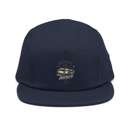 [ID: 92-G444] Custom Made Adventures Motors Old School 5 Panel Cap