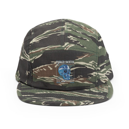 [ID: 92-G457] Cyber Death - Skull 5 Panel Cap