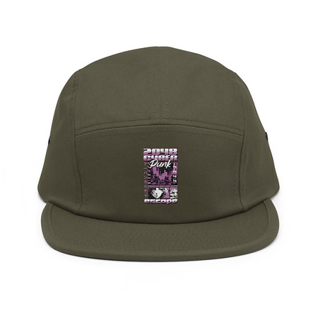 [ID: 92-G458] Cyber Punk Escape - Japanese Anime 5 Panel Cap