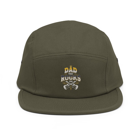 [ID: 92-G460] Dad That Rocks You - Electric Guitar 5 Panel Cap