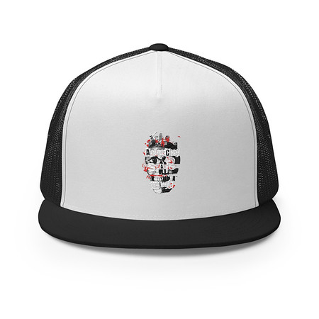 [ID: 100-G79] Anarchy State of Mind 5 Panel Trucker Cap
