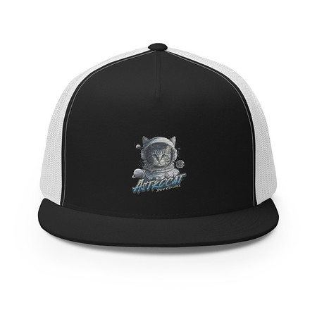 [ID: 100-G109] Astrocat 5 Panel Trucker Cap
