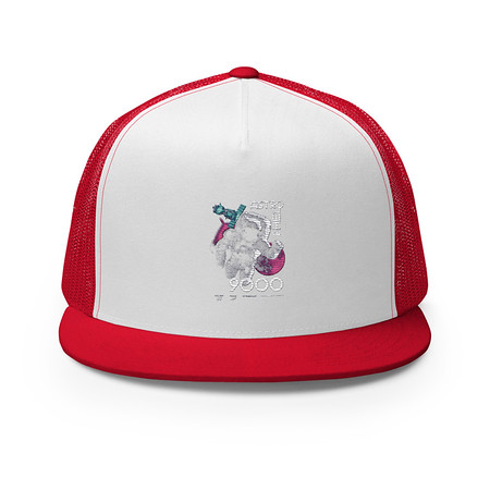 [ID: 100-G112] Astrophel 9000 5 Panel Trucker Cap