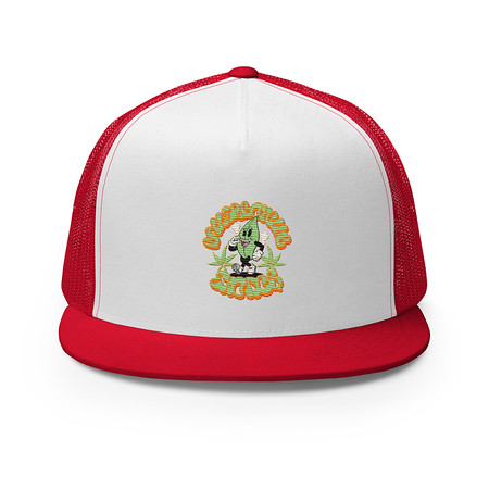 [ID: 100-G134] Ballerboyclub Exotics 5 Panel Trucker Cap