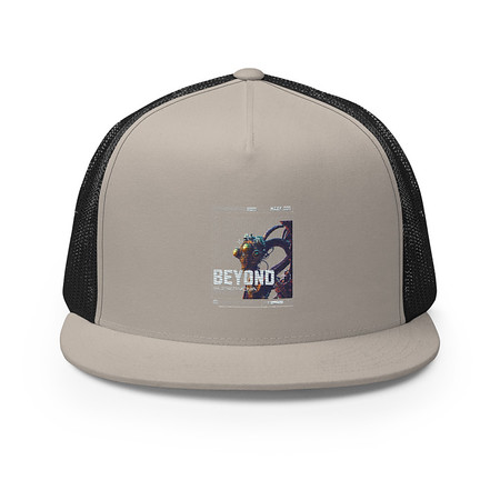 [ID: 100-G198] Beyond Supernova 5 Panel Trucker Cap