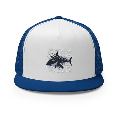 [ID: 100-G264] BORN TO BE WILD 5 Panel Trucker Cap