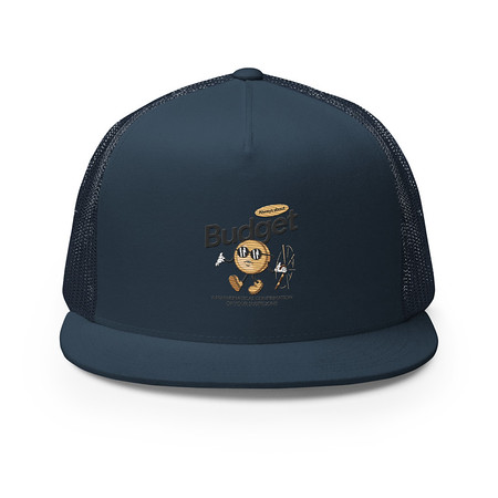 [ID: 100-G294] Budget 5 Panel Trucker Cap