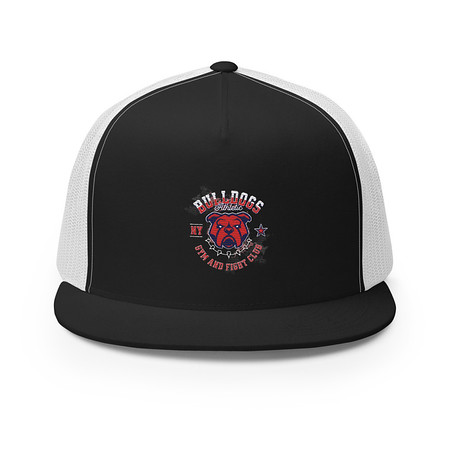 [ID: 100-G295] Bulldogs Athletic - Sports Apparel 5 Panel Trucker Cap