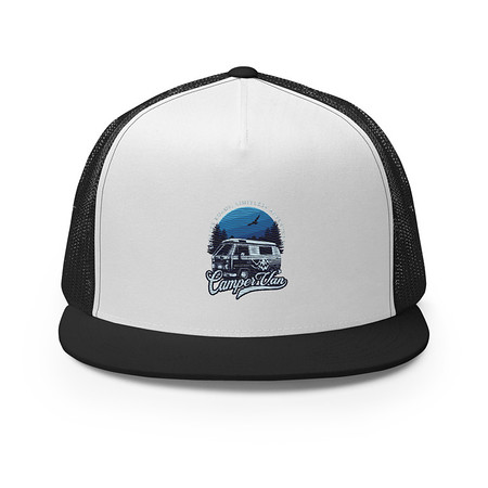 [ID: 100-G323] Campervan 5 Panel Trucker Cap