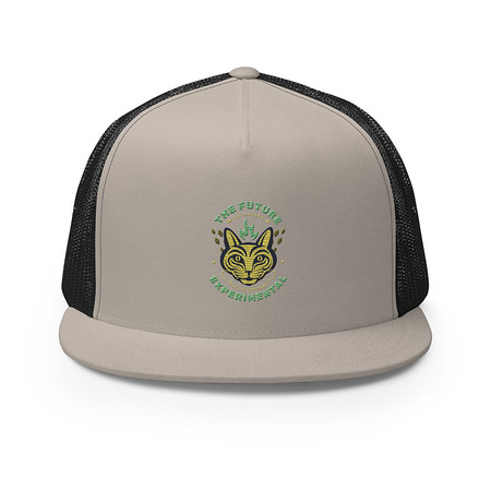 [ID: 100-G337] Cat Kingdom Berlin - Animal 5 Panel Trucker Cap