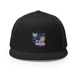 Chill Girl Summer 5 Panel Trucker Cap