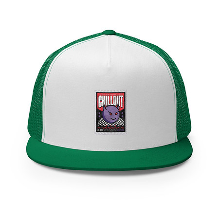 [ID: 100-G367] Chillout Streetwear 5 Panel Trucker Cap