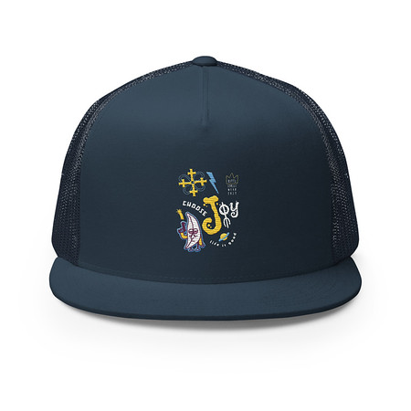 [ID: 100-G373] Choose Joy 5 Panel Trucker Cap