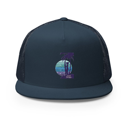 [ID: 100-G470] Dawn Patrol 5 Panel Trucker Cap