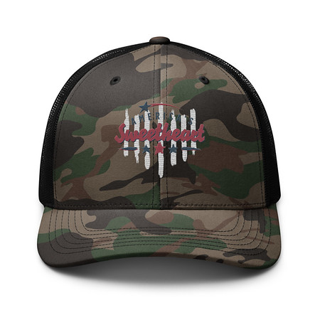 [ID: 680-G62] America's Sweetheart Camouflage Trucker Hat