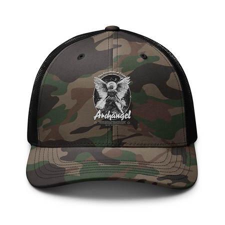 [ID: 680-G99] Archangel Camouflage Trucker Hat