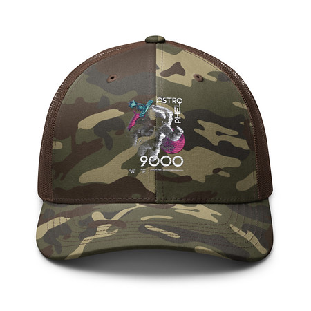 [ID: 680-G112] Astrophel 9000 Camouflage Trucker Hat