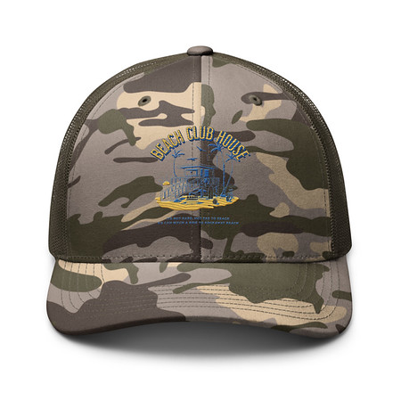 [ID: 680-G151] BCH Camouflage Trucker Hat