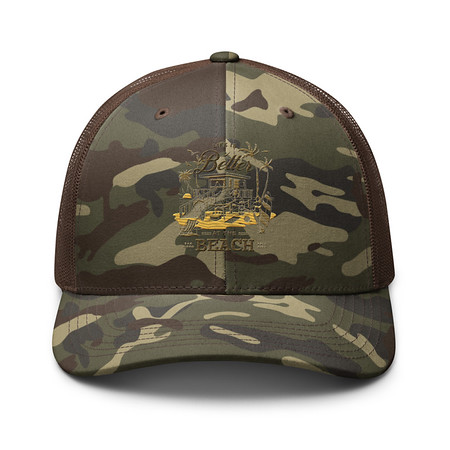 [ID: 680-G167] Beach Life - Outdoor Camouflage Trucker Hat