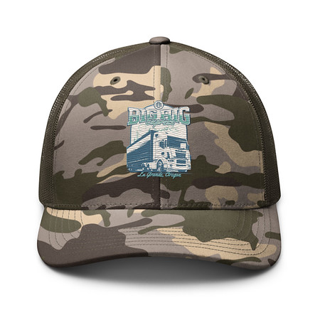 [ID: 680-G202] Big Rig Express Camouflage Trucker Hat