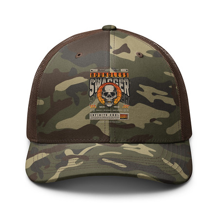 [ID: 680-G273] Boundless Swagger Camouflage Trucker Hat