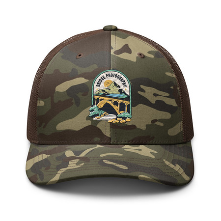[ID: 680-G285] Bridge Photography - Scenic Camouflage Trucker Hat