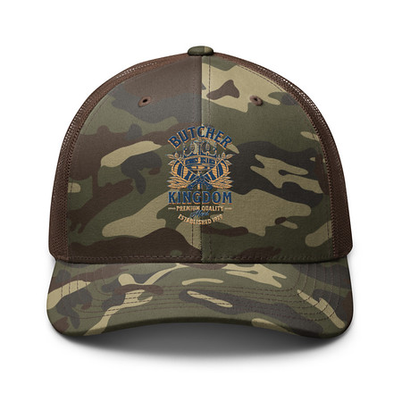 [ID: 680-G301] Butcher Kingdom - Royal Camouflage Trucker Hat