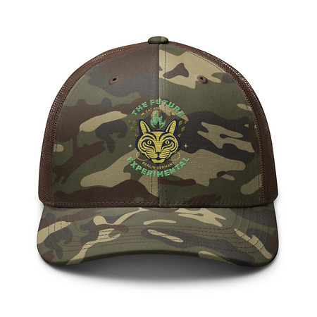 [ID: 680-G337] Cat Kingdom Berlin - Animal Camouflage Trucker Hat