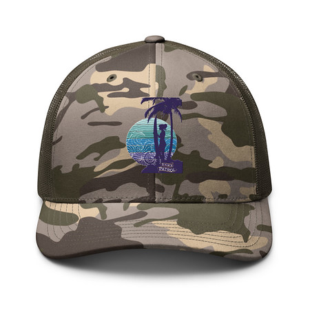 [ID: 680-G470] Dawn Patrol Camouflage Trucker Hat