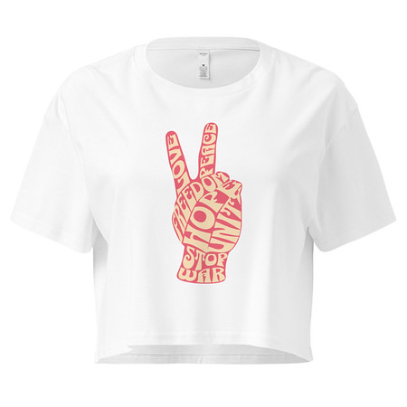 [ID: 636-G9] 60s challenge Women's Crop Top