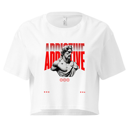 [ID: 636-G22] Addictive Women's Crop Top