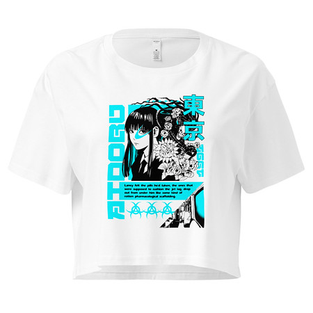 [ID: 636-G35] Aidoru - Japanese Anime Girl Women's Crop Top