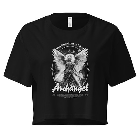 [ID: 636-G99] Archangel Women's Crop Top