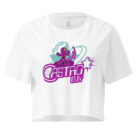 [ID: 636-G107] astro guy Women's Crop Top