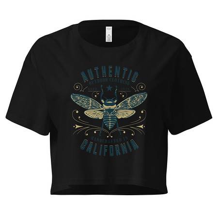 [ID: 636-G115] Authentic Outdoor Co. - Insect Women's Crop Top