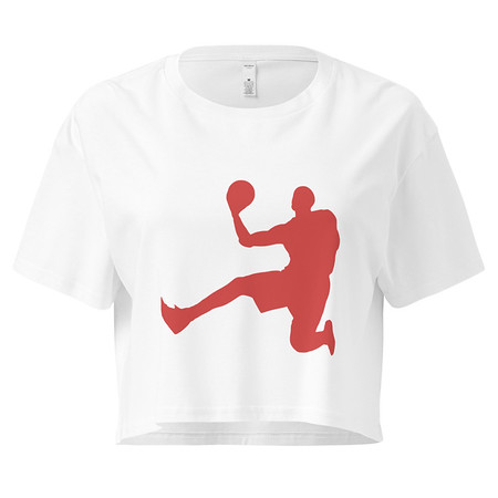 [ID: 636-G147] Basketball Dunk Women's Crop Top