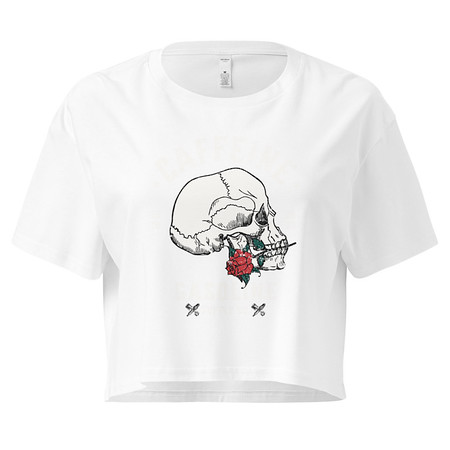 [ID: 636-G309] CAFFEINE GASOLINE Women's Crop Top