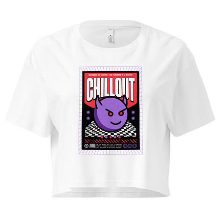 [ID: 636-G367] Chillout Streetwear Women's Crop Top