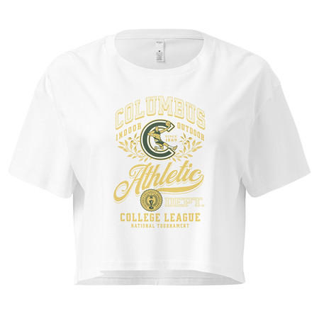 [ID: 636-G412] Columbus Athletic Women's Crop Top