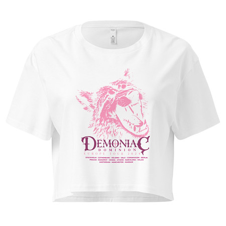 [ID: 636-G487] Demoniac Dominion Women's Crop Top